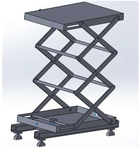 Hydraulic Lifting Mechanism Design